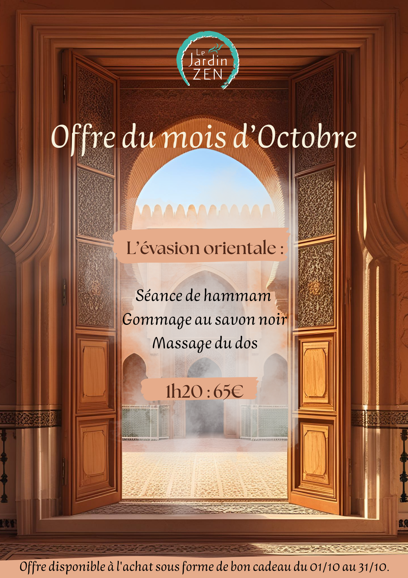 Offre du mois d'octobre